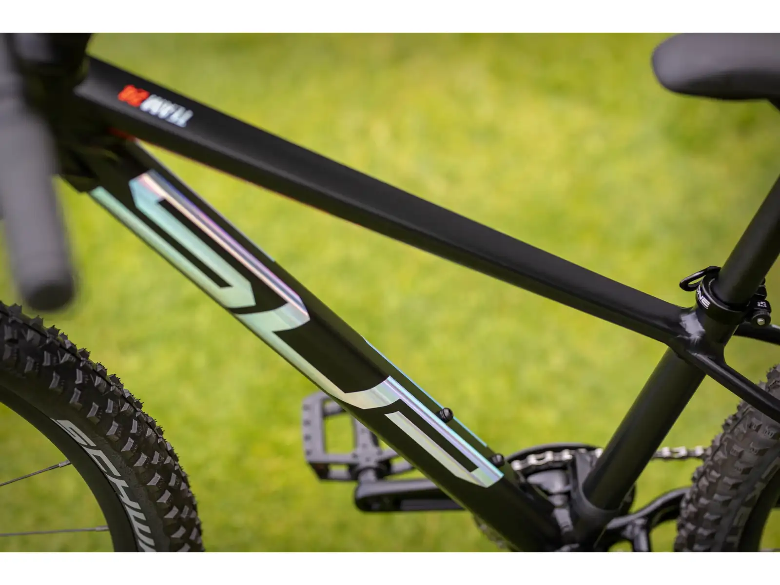 Superior Team 24 detský horský bicykel Matte Black