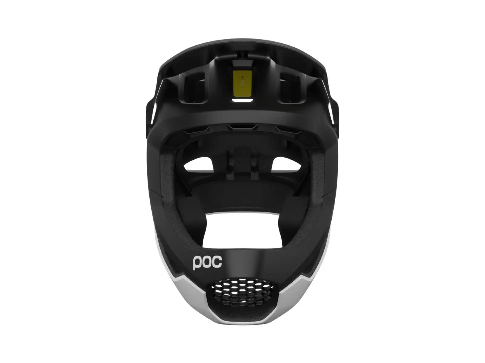 POC Otocon Race Mips prilba Uranium Black Matt/Hydrogen White