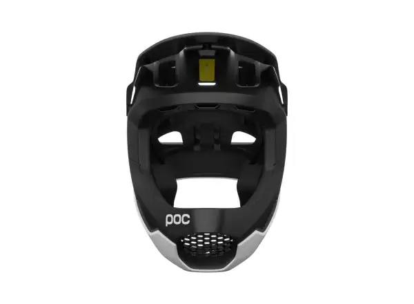 POC Otocon Race Mips prilba Uranium Black Matt/Hydrogen White