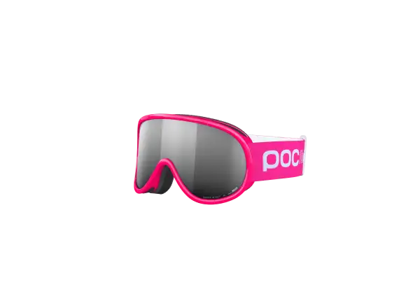 POC POCito Retina detské lyžiarske okuliare Fluorescent Pink/Partly Sunny Silver