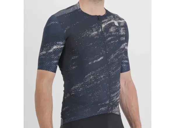 Sportful Cliff supergiara pánsky dres s krátkym rukávom galaxy blue