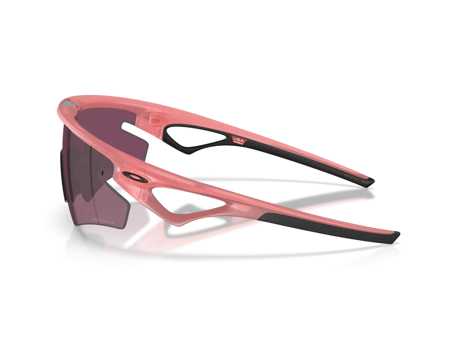 Oakley Sphaera Slash športové okuliare Matte Transparent Paloma/Prizm Road Black