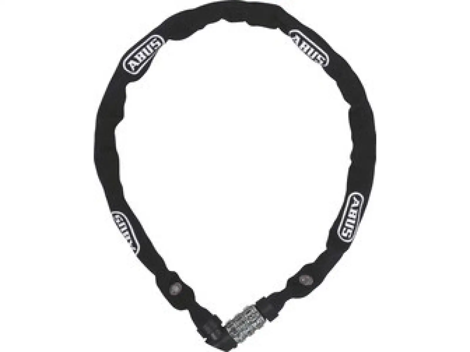 Abus Web 1200/110 reťazový zámok čierna