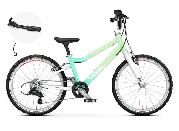 Woom GO 4 detský bicykel 20 Spearmint Crush Limited