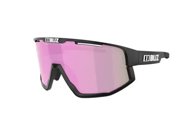 Bliz Fusion Small Glasses Black/Brown Pink