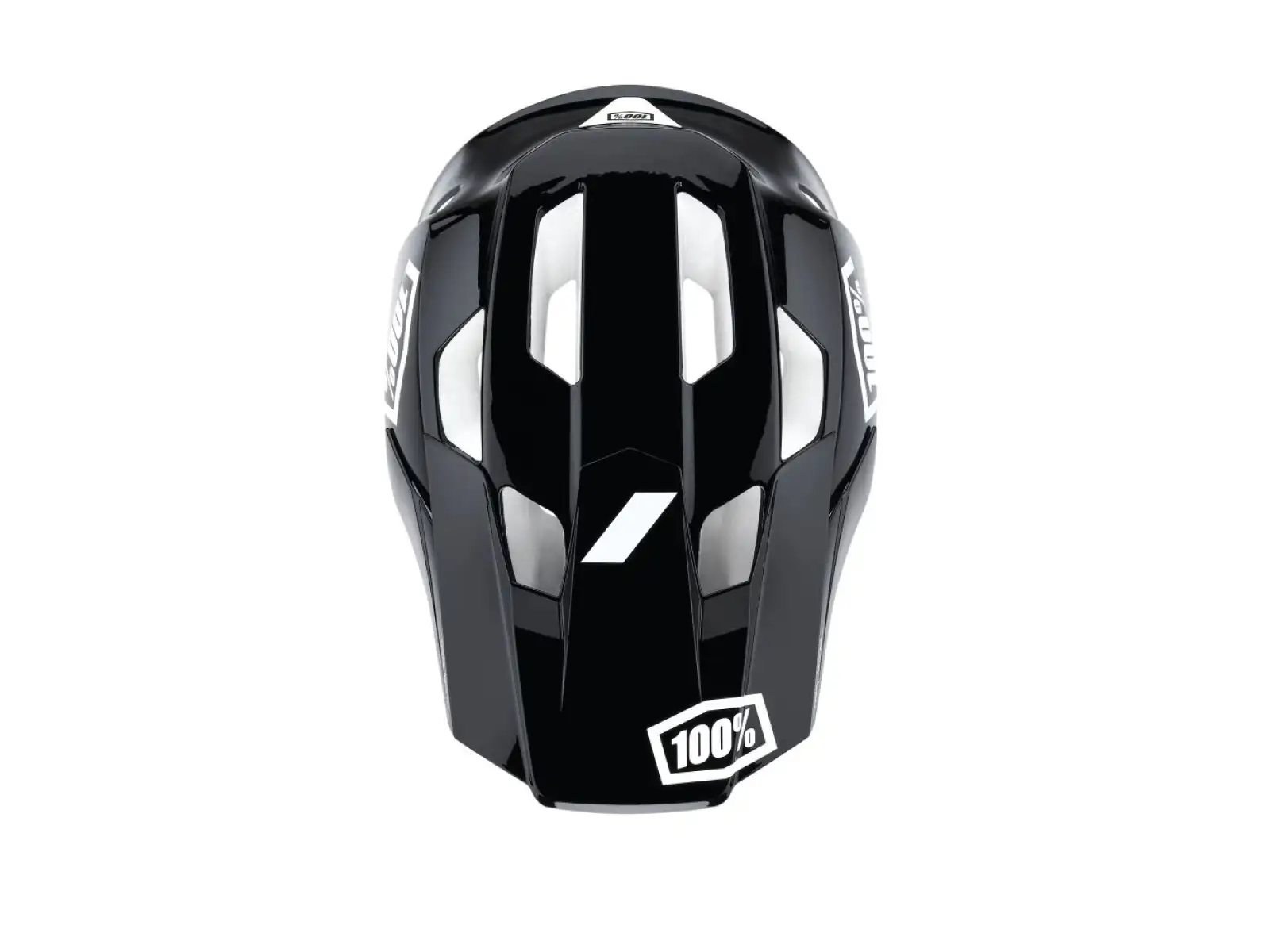 100% Trajecta w/Fidlock prilba Black/White