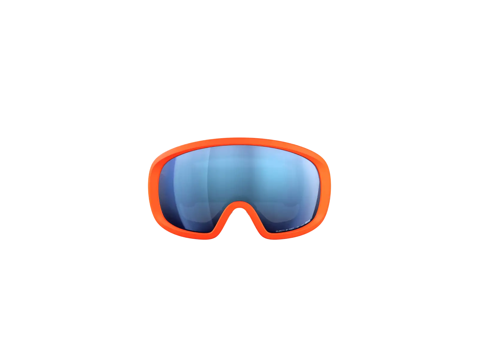 POC Fovea Mid lyžiarske okuliare Zink Orange/Partly Sunny Blue