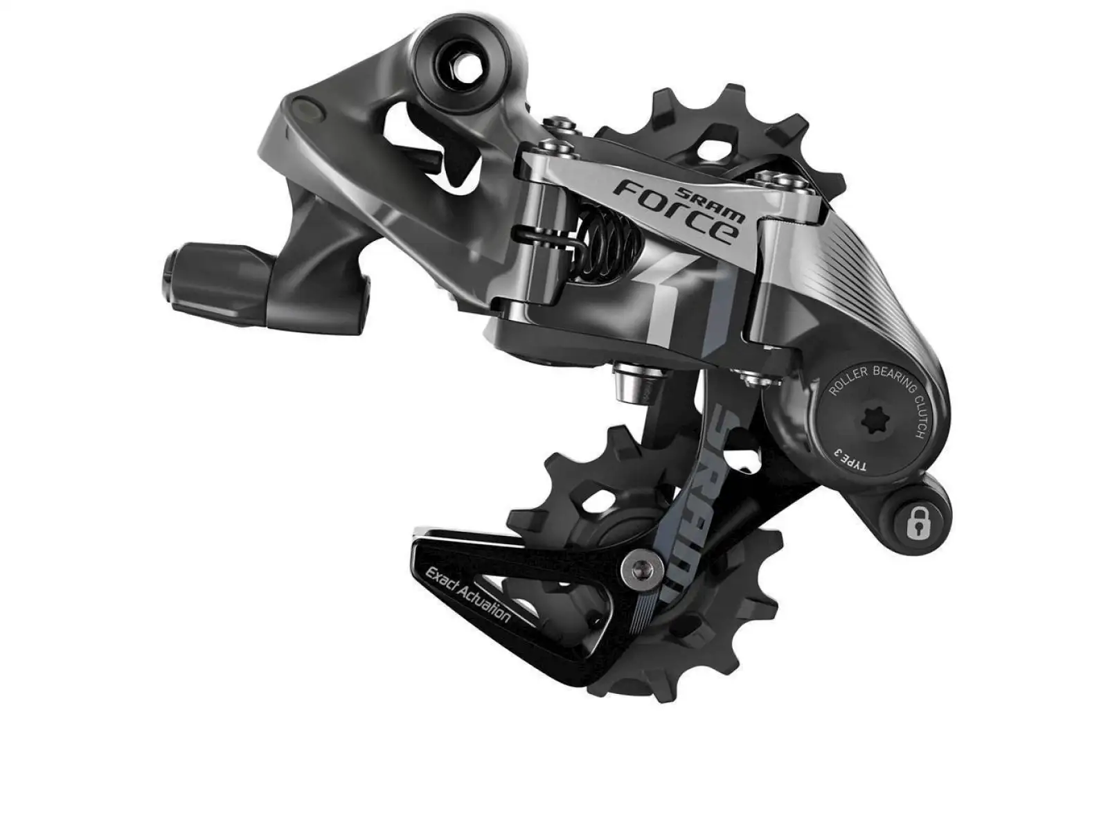 Prehadzovačka Sram CX1 Force Type 2.1 11sp. medium leash