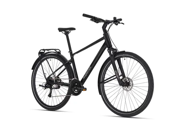 Superior BLOX 6.2 T trekingový bicykel Gloss Metallic Black