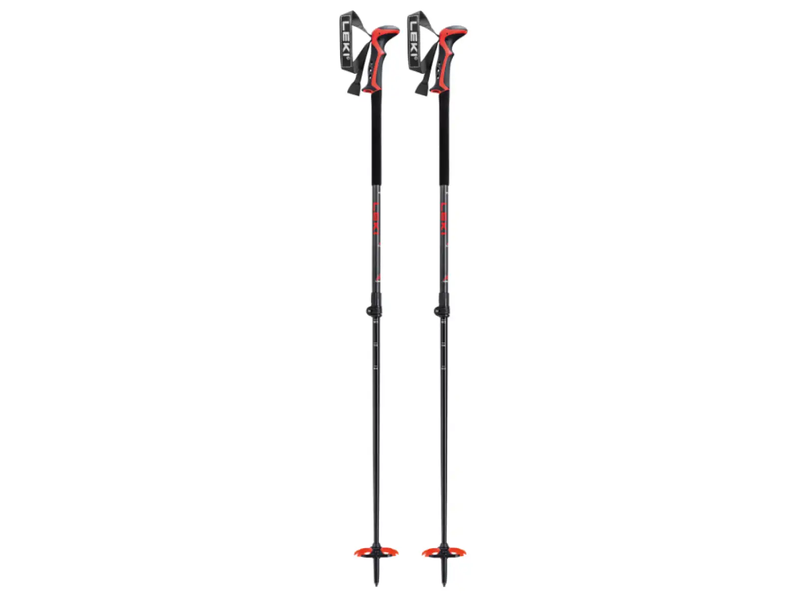 Leki Haute Route 2 skialpové palice Dark anthracite/Dark red/Black