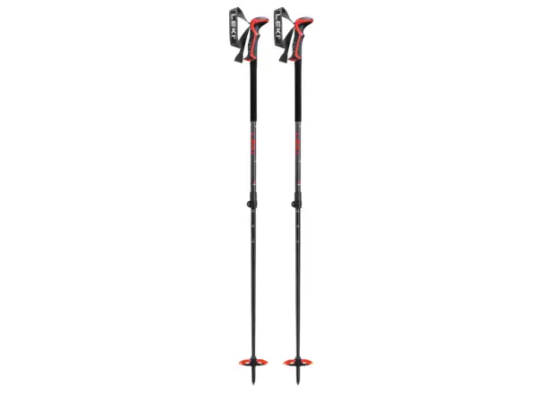 Leki Haute Route 2 skialpové palice Dark anthracite/Dark red/Black