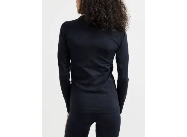 Craft Core Dry Active Comfort dámske tričko dlhý rukáv čierna
