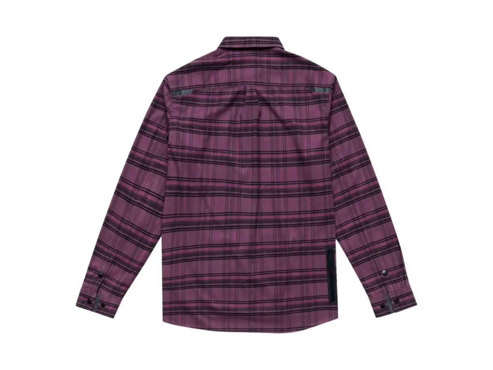 Troy Lee Designs Grind Flannel pánska košeľa Plaid Deep Purple