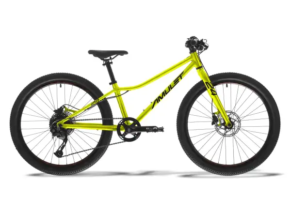 AMULET 24 Youngster disc detský bicykel yellow pearl/black