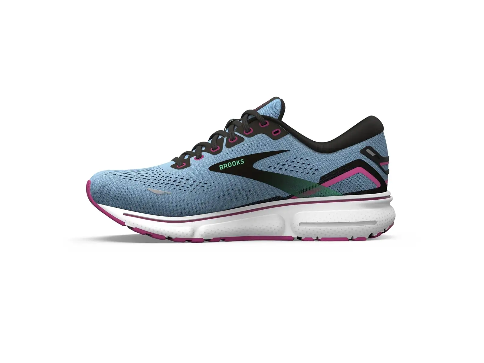 Brooks Ghost 15 dámske bežecké topánky modrá.