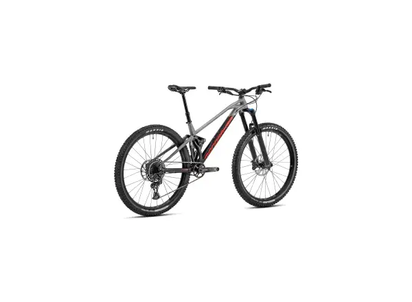 Mondraker Foxy celoodpružený bicykel black/nimbus grey/flame red