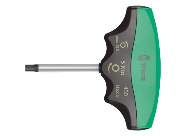 Wera 400 Hex 5,0 Nm imbusový momentový indikátor s T-rukoväťou