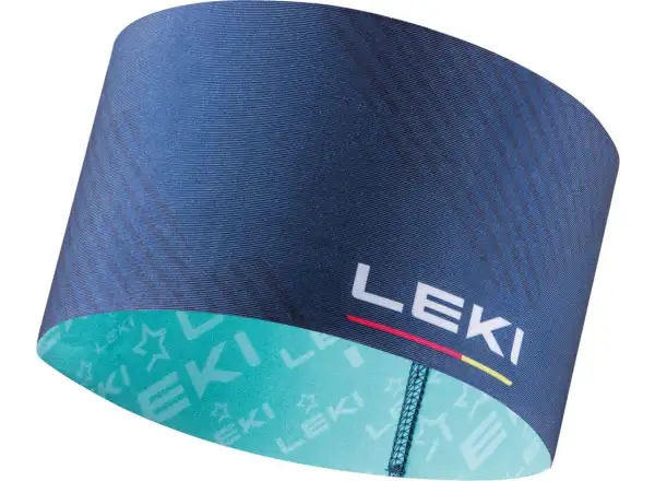 Čelenka Leki XC Headband tmavá džínsovina/mintová veľkosť. Uni