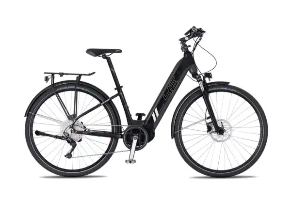 4Ever Comfort Sport Trek Black trekingový elektrický bicykel