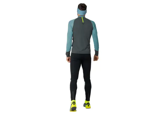 Dynafit Alpine 1/2 Zip Tee pánske tričko dlhý rukáv Smoke Blue