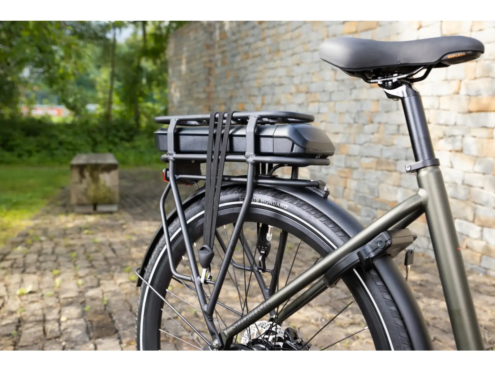 Superior eMOVE 6.3 mestský elektrobicykel Matte Dark Green