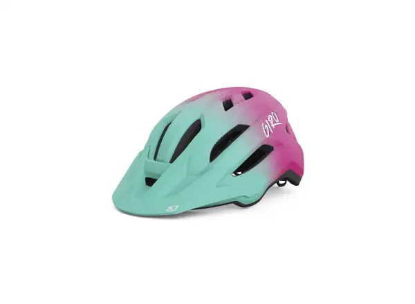 Giro Fixture II Youth detská prilba Mat Teal Fade
