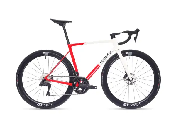 Superior RR 9.8 cestný bicykel cestný bicykel Gloss Red / White PREVERENÉ