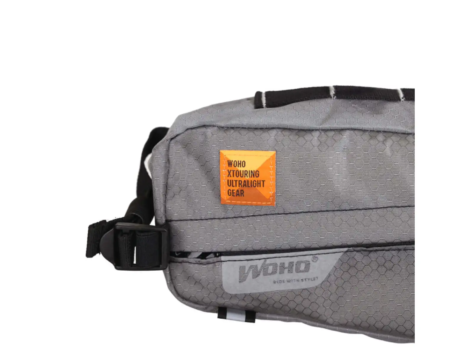 Woho X-Touring taška do rámu 4,7 l Honeycomb Iron sivá veľ. L