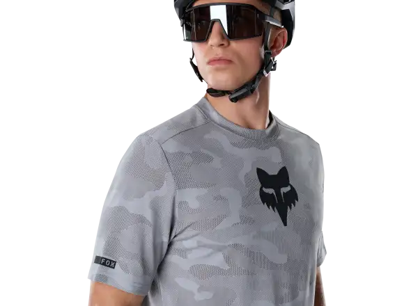 Fox Ranger TruDri pánsky dres krátky rukáv Pewter
