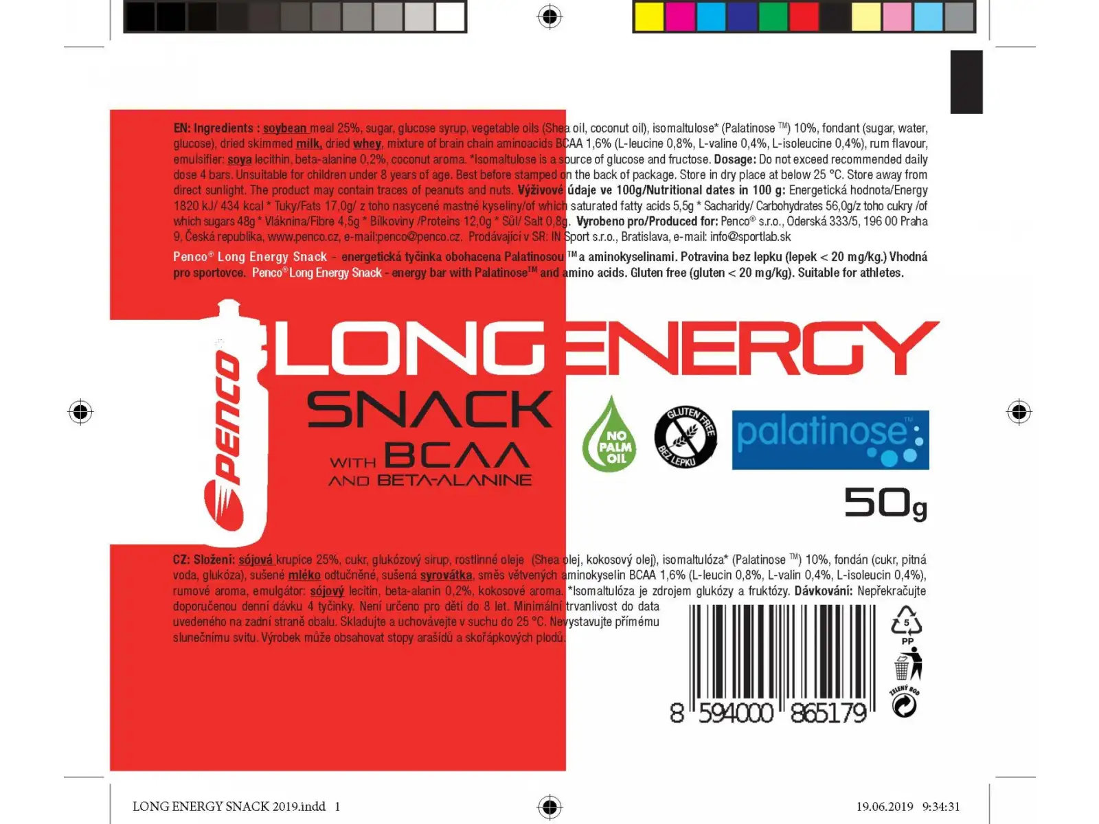 Penco Long Energy snack 50g