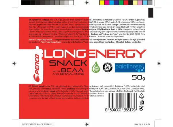 Penco Long Energy snack 50g