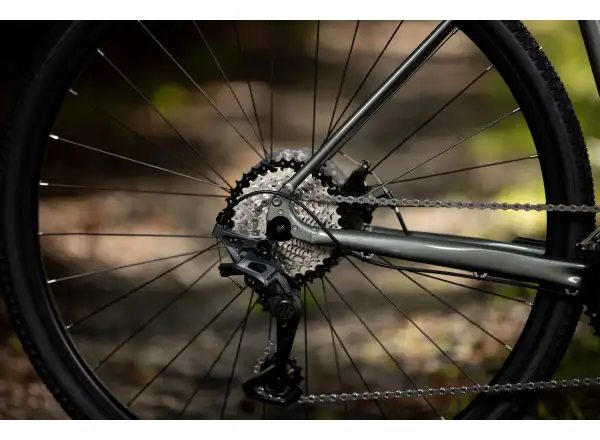 Rock Machine Lukk 40 gravel bicykel Gloss Granite Green