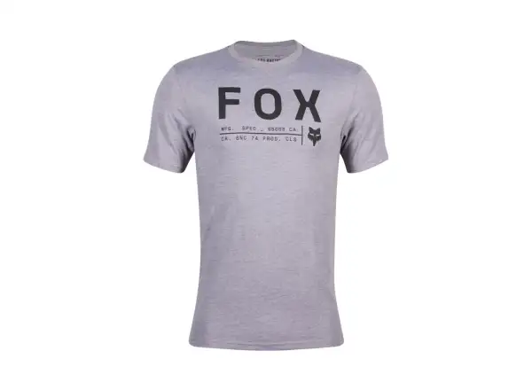Fox Non Stop pánske tričko krátky rukáv Heather Graphite