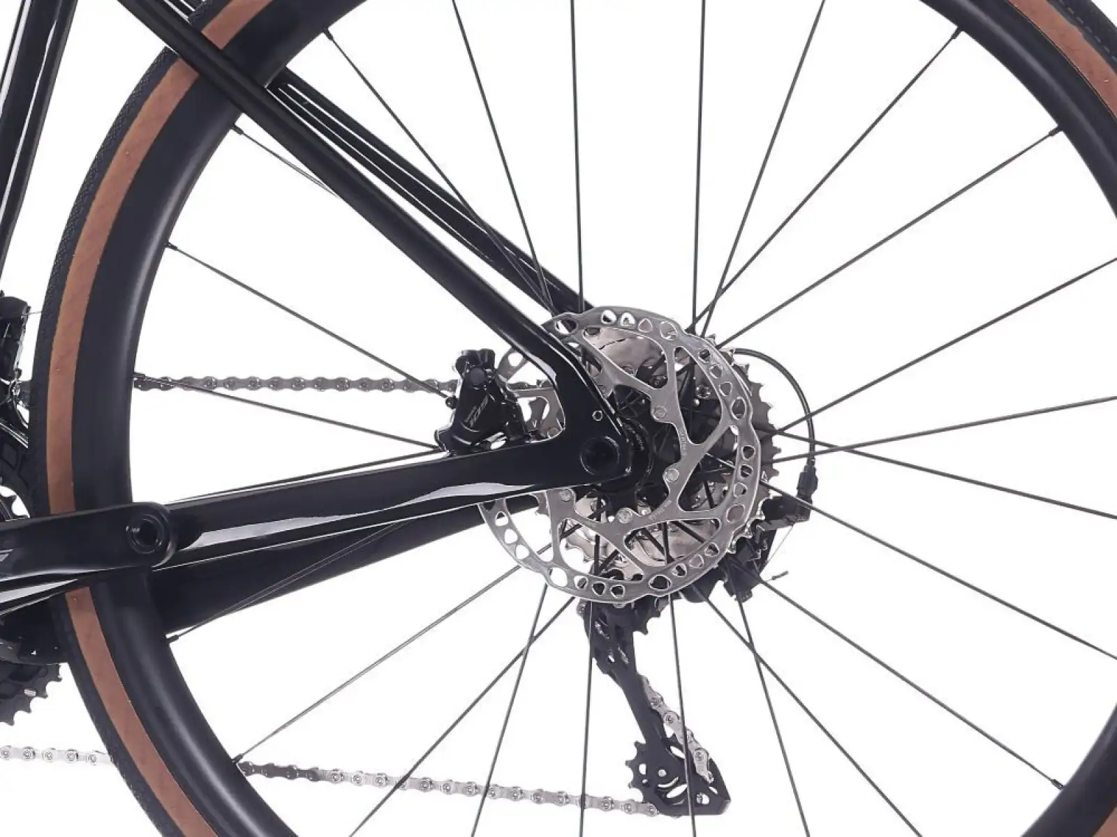 Rock Machine Lukk CR 80 gravel bicykel Gloss Metallic Black