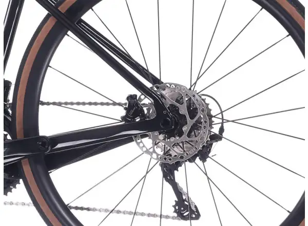 Rock Machine Lukk CR 80 gravel bicykel Gloss Metallic Black