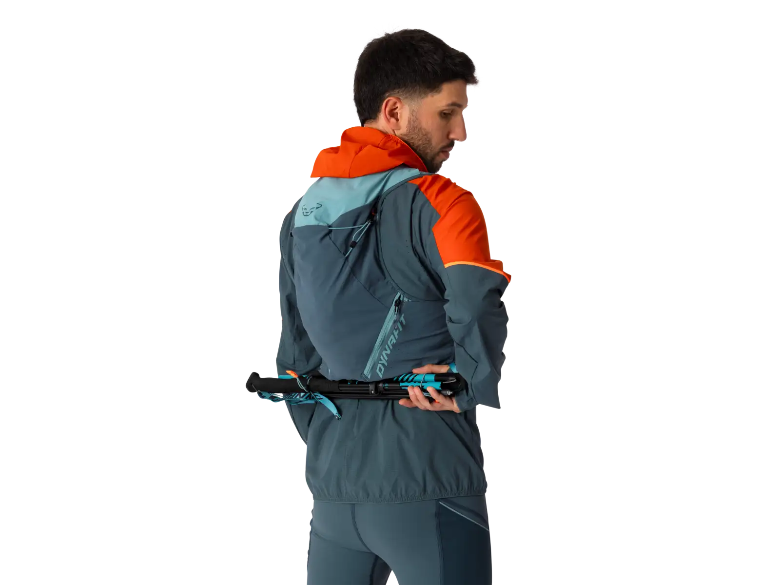 Dynafit Alpine 15 l bežecká vesta Smoke Blue/Cinder