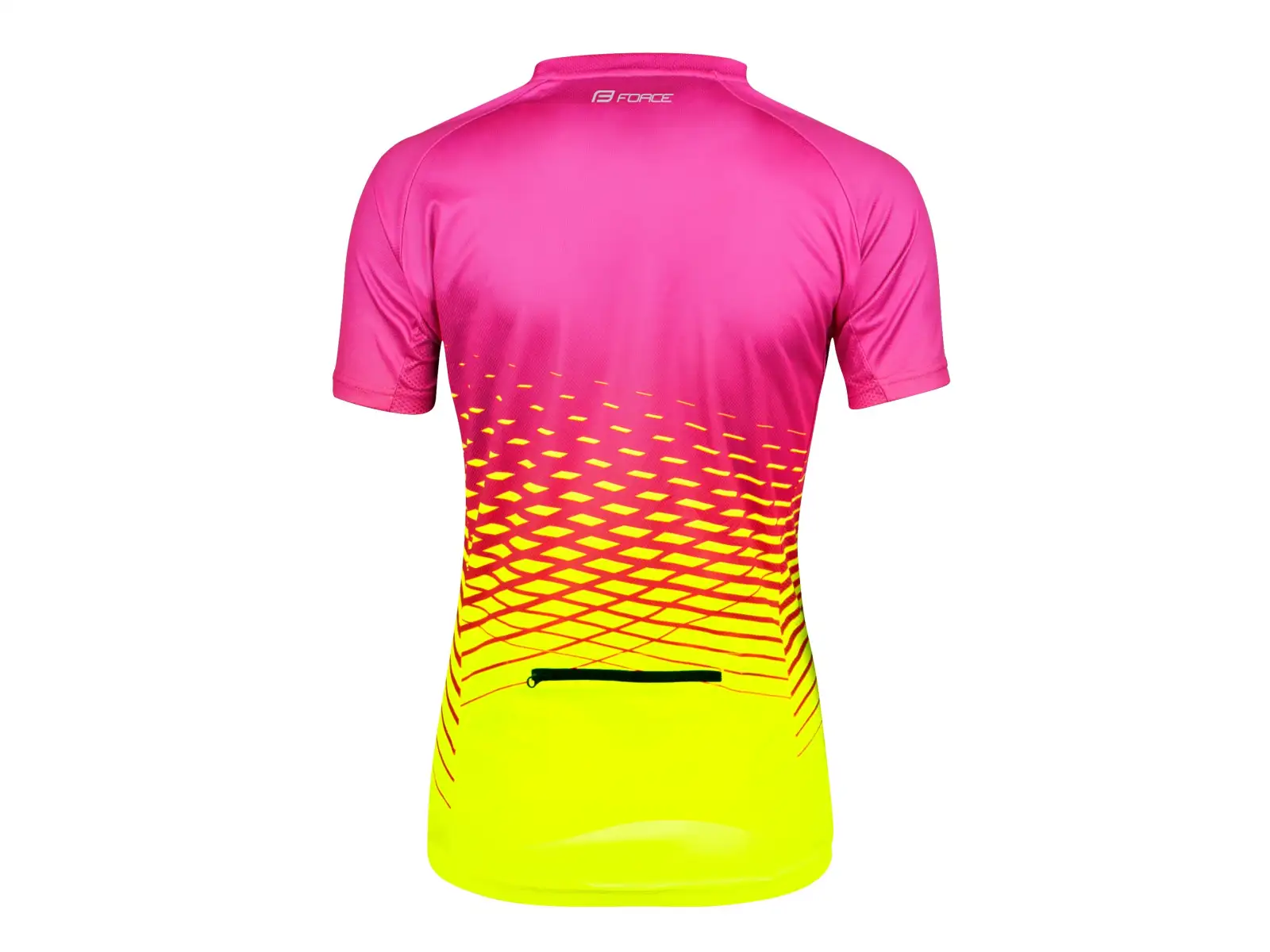 Force Angle MTB dámsky dres krátky rukáv ružová/fluo