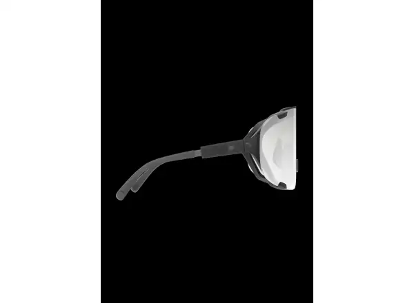 POC Devour WF Photochromic slnečné okuliare Translucent Black/Clarity Photochromic/Changeable Grey