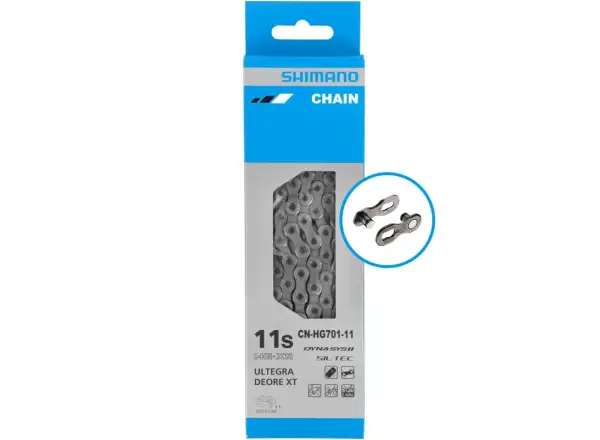 Shimano CN-HG701 11sp. reťaz 126 článkov s rýchlospojkou