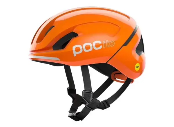 POC POCito Omne MIPS Detská prilba Fluorescent Orange