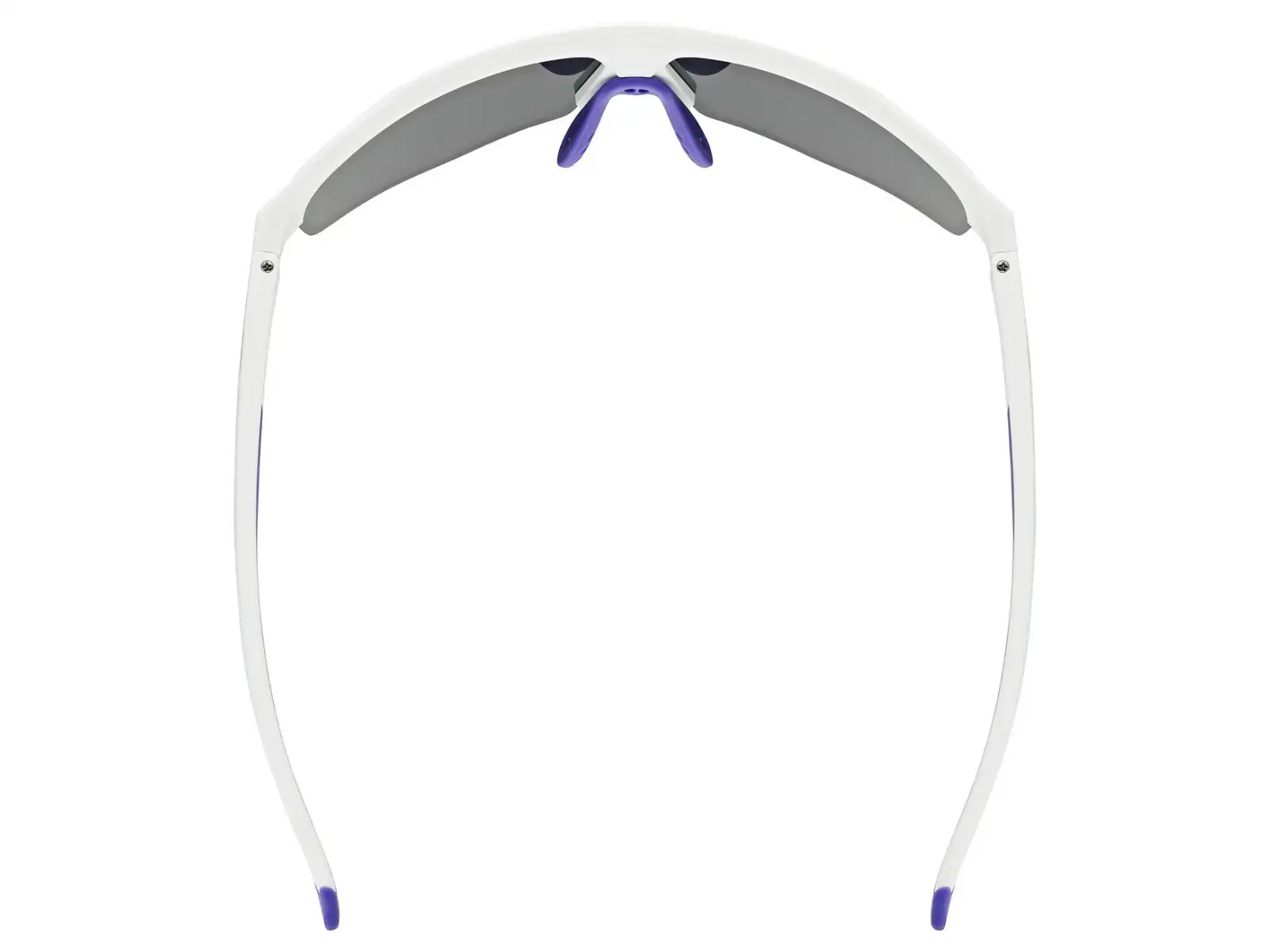 Uvex Axos Set okuliare White Matt/Mirror Purple