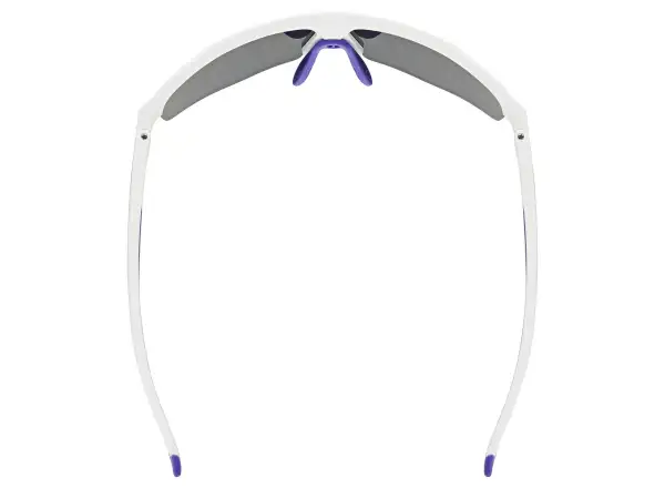 Uvex Axos Set okuliare White Matt/Mirror Purple