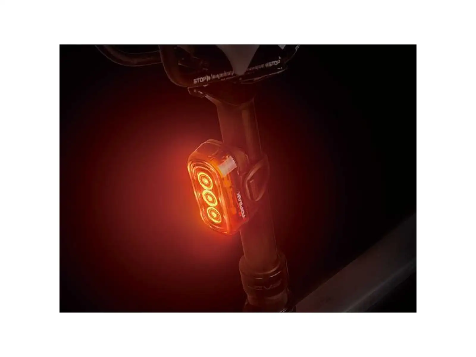 Zadné svetlo Topeak Taillux 100 USB červené/žlté