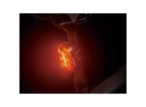 Zadné svetlo Topeak Taillux 100 USB červené/žlté
