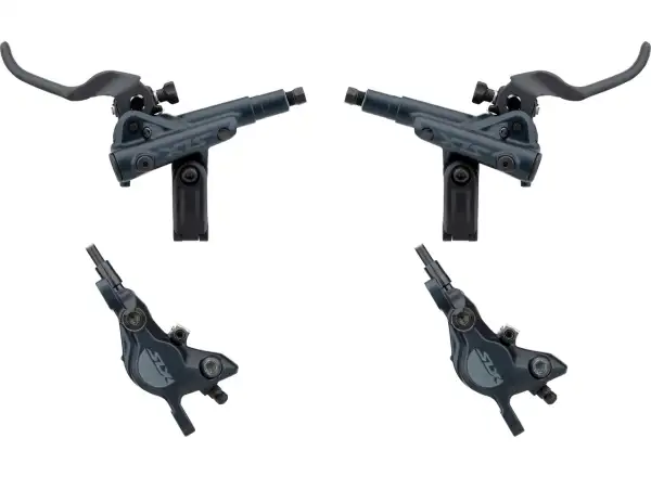 Shimano SLX BR-M7100 + BL-M7100 kotúčová brzda sada predná + zadná, J-kit, polymer