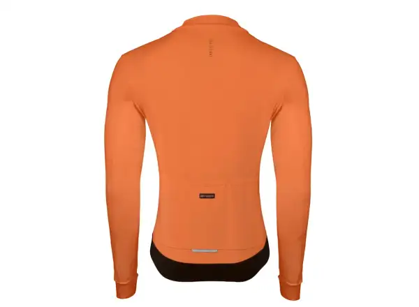 Force Endless cyklistický dres dlhý rukáv oranžová