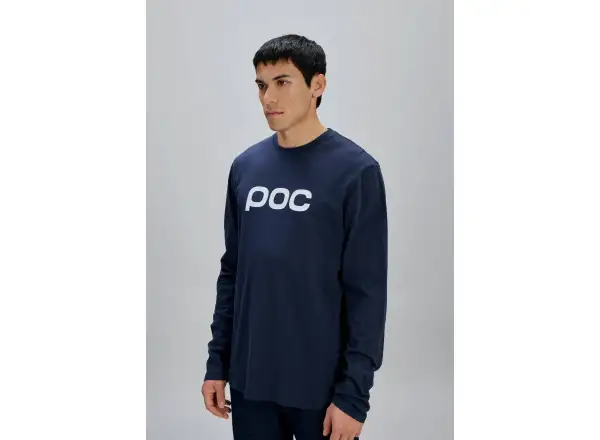 POC L/S Tee tričko s dlhým rukávom Apatite Navy