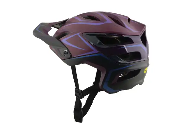 Troy Lee Designs A3 MIPS prilba Pin Sangria