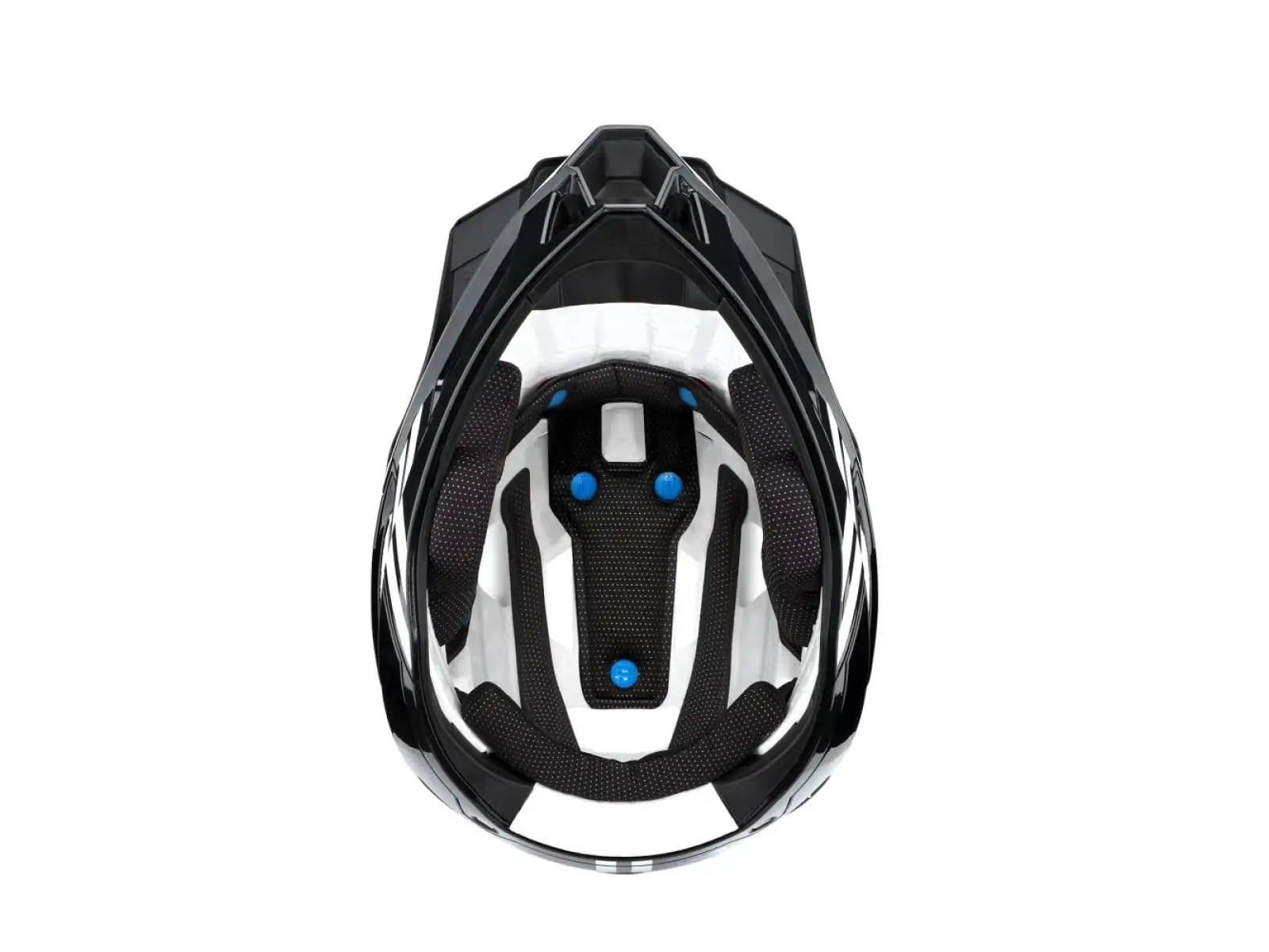 100% Trajecta w/Fidlock prilba Black/White