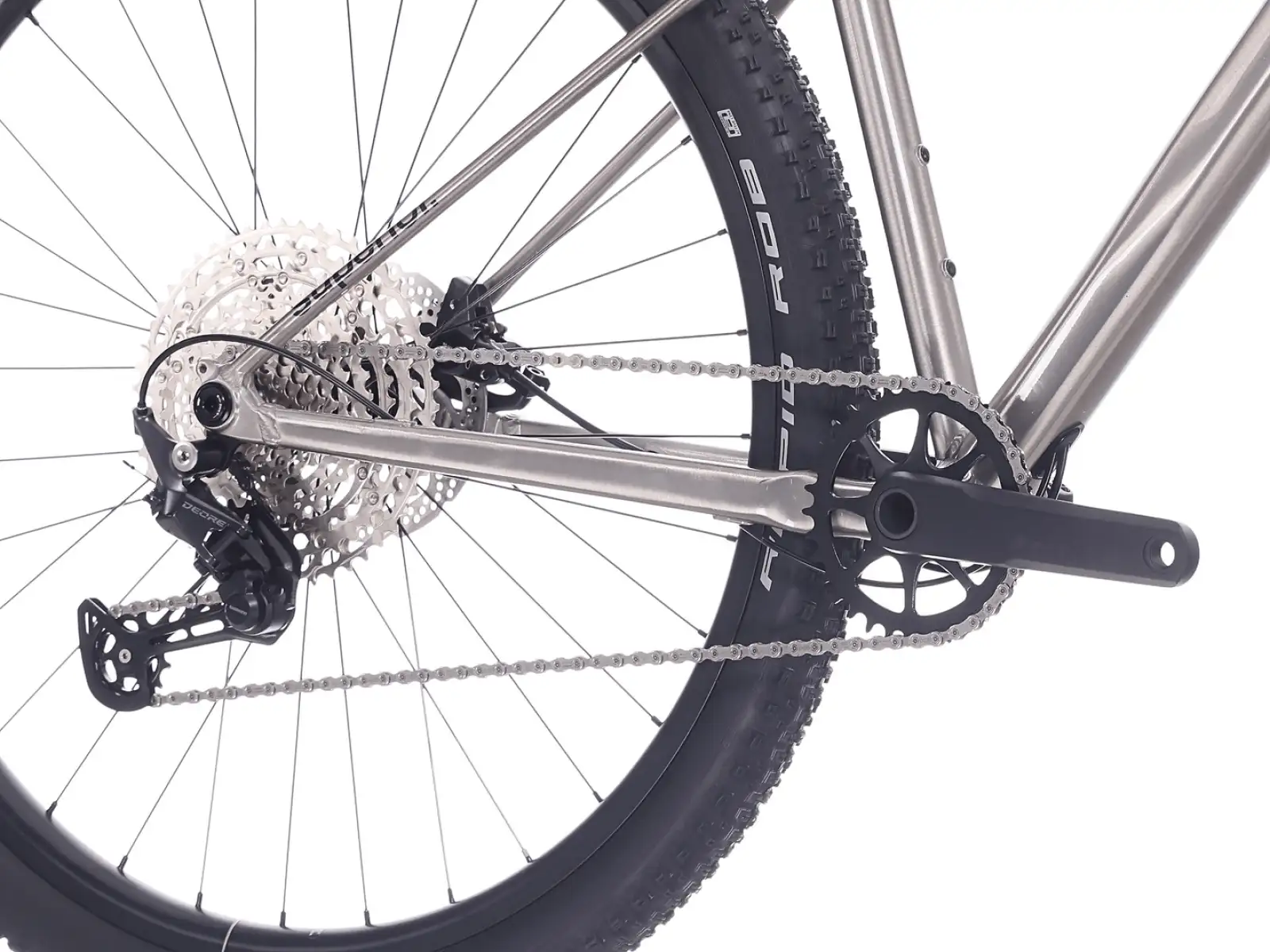 Superior XP 6.1 horský bicykel Gloss Brush Alu/Black
